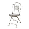 Bistro-Set aus Keramik & Metall - Stahl-Kreation.de