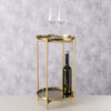 Beistelltisch Gold - Stahl-Kreation.de